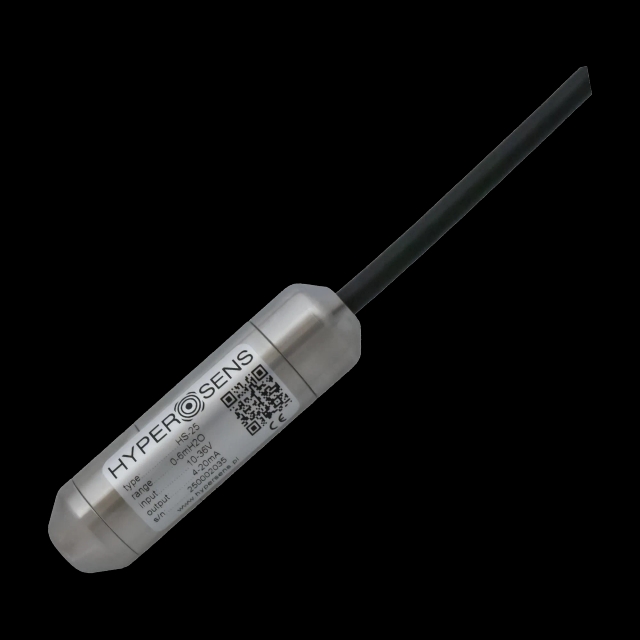 Sonda hydrostatyczna HS-25 do pomiaru poziomu wody czystej i pitnej — Hypersens