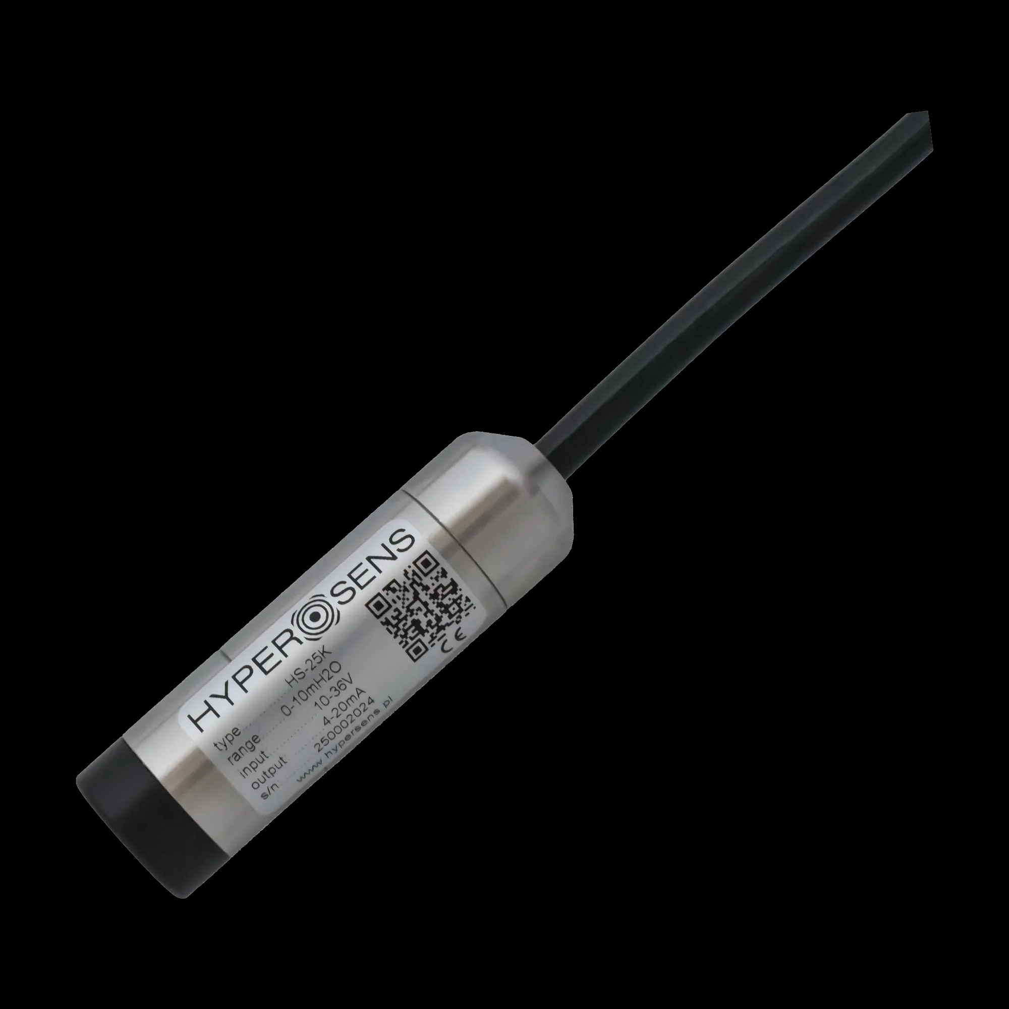 Sonda hydrostatyczna HS-25K do cieczy zanieczyszczonych — Hypersens